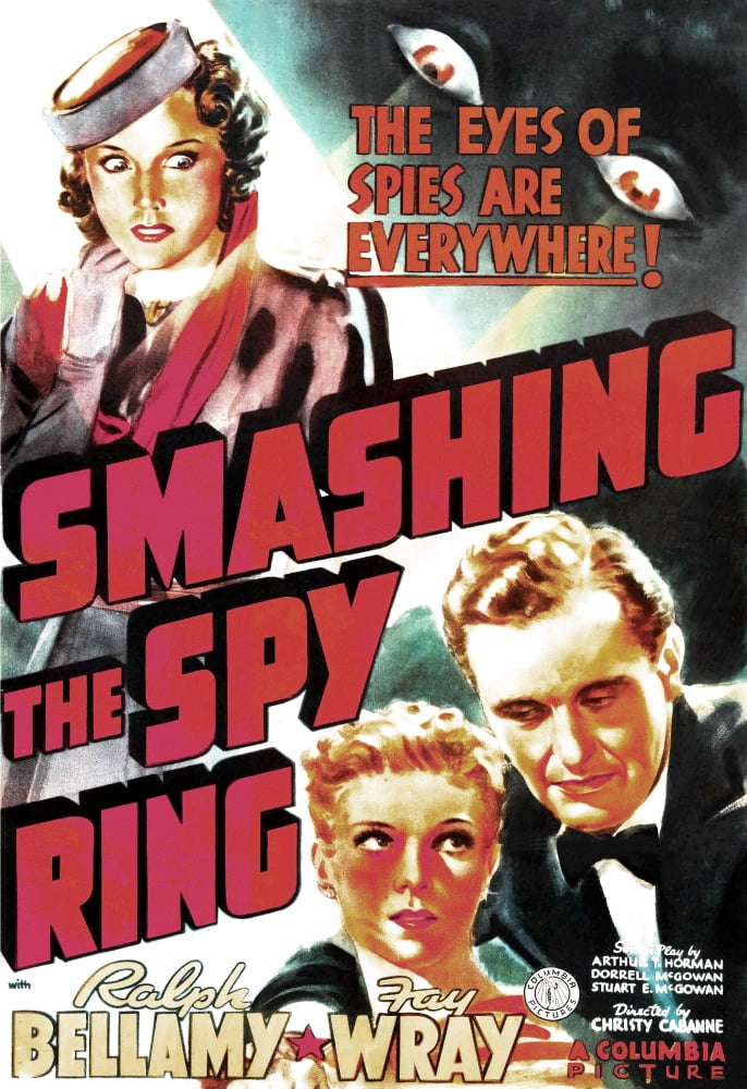 Smashing The Spy Ring U Canvas Art - (11 x 17)