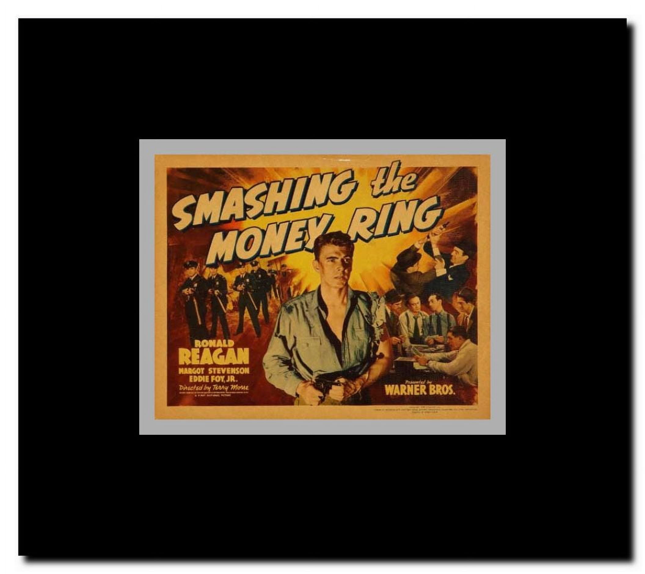 Smashing the Money Ring Framed Movie Poster