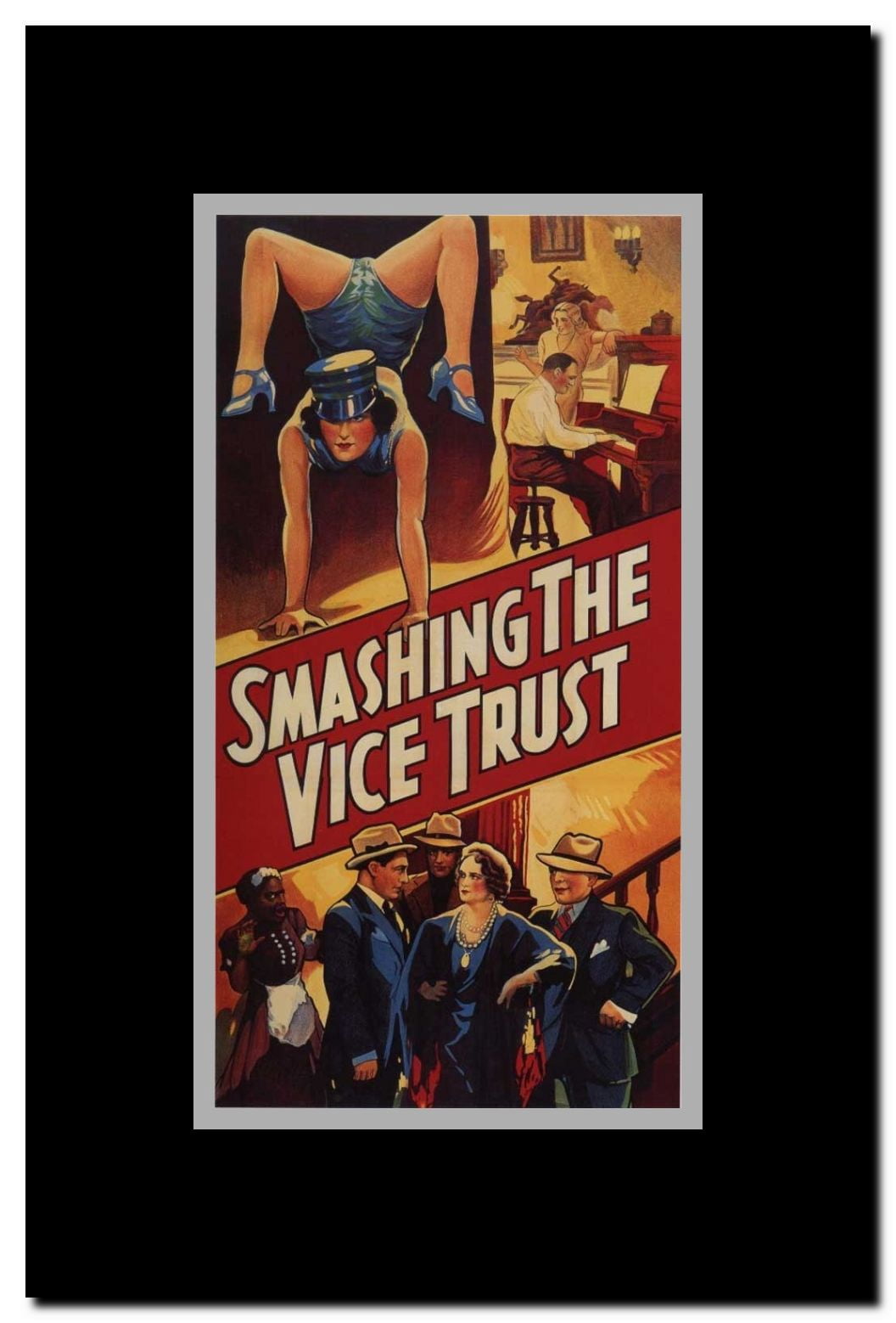 Smashing the Vice Trust Framed Movie Poster