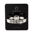 thumbnail image 1 of Smatixx Cell Phone Ring Holder & Grip with Luxury Oktant Crystal Universal Kickstand Compatible with All Major Smartphones | Charlotte (Black - Perl Black Diamond), 1 of 6