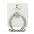 thumbnail image 1 of Smatixx Cell Phone Ring Holder & Universal Grip Kickstand Compatible with All Major Smartphones | Omega (White Pearl), 1 of 4
