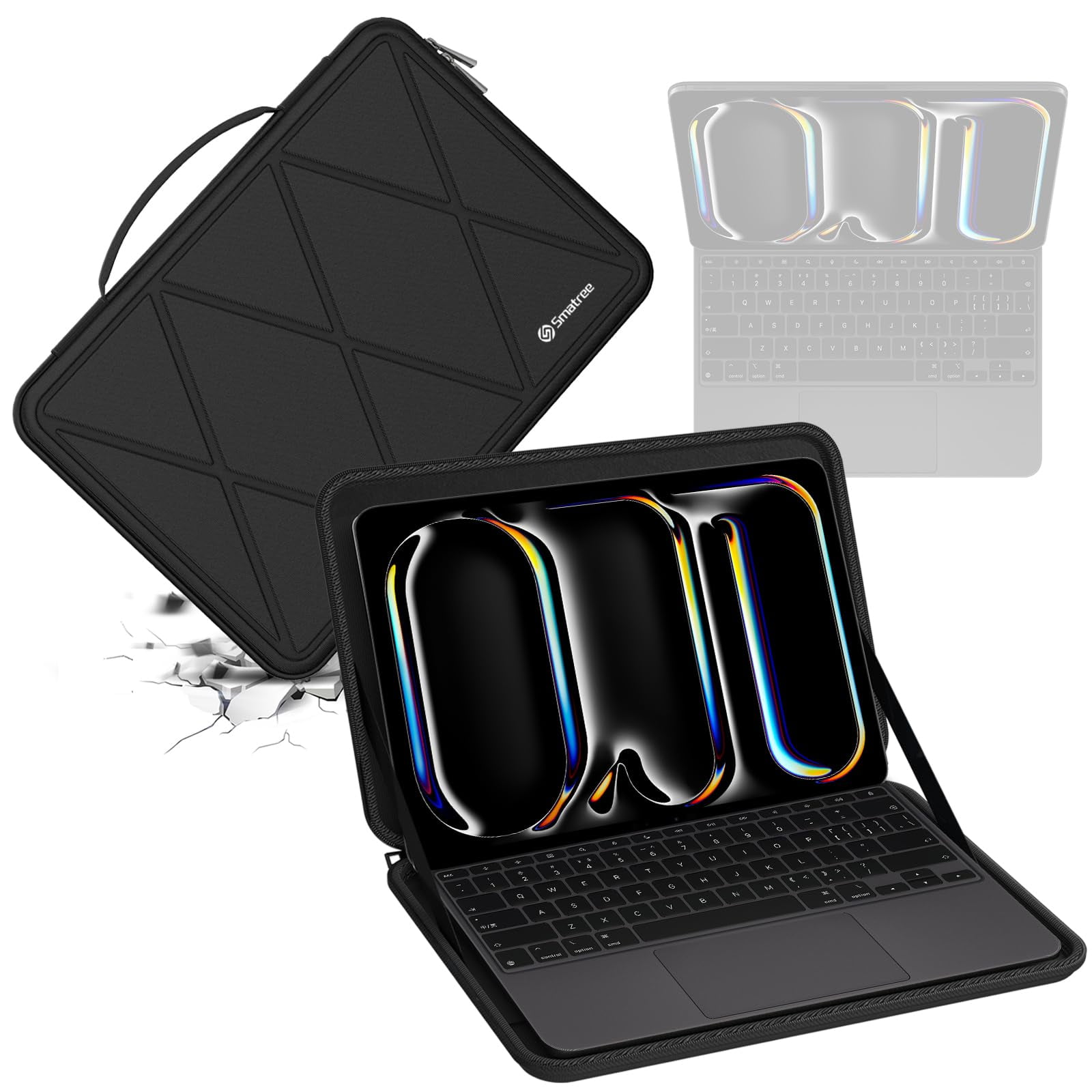 Laptop Sleeve Protective Case For Hp Spectre X360 Hp Laptop Cover Smatree 16" Anti-Shock Laptop Sleeve For HP Spectre X360  16t Waterproof Protective Case With Corner Protection (E619) Custom Fit 