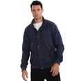 thumbnail image 1 of Smawell Men Hooded Multi Pocket Cargo Windbreaker Jacket, 1 of 7