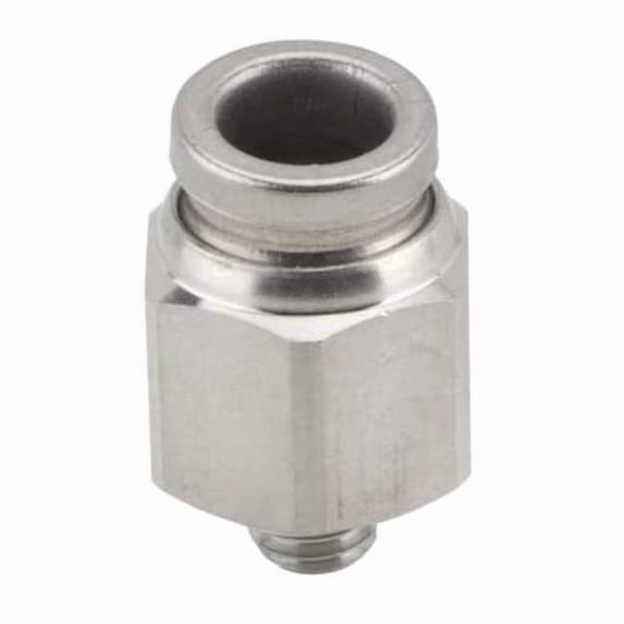 Smc M5 x 51/64" x 5/32" Tube x Male SS Adapter KQG2H04-M5