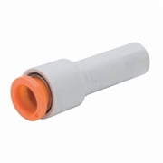 Push-Fit Adapter Fitting, Push-to-Connect x Push-to-Connect, 1/8 in Tube OD, 3/16 in Pipe Size