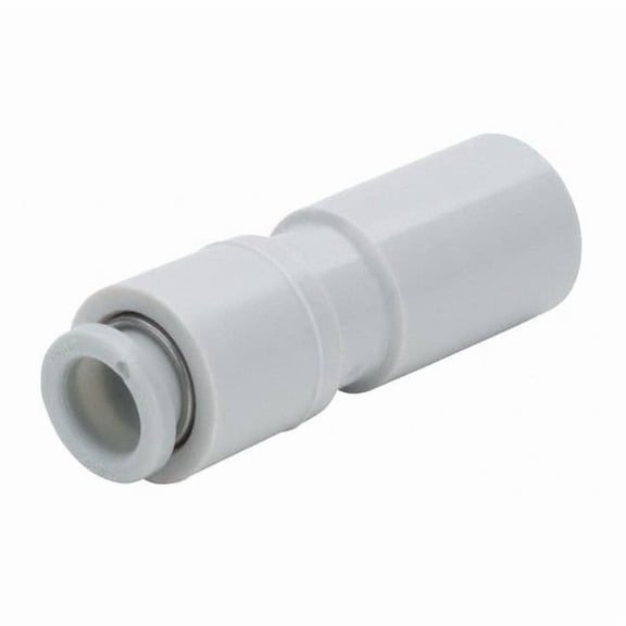 Push-Fit Adapter Fitting, Push-to-Connect x Push-to-Connect, 8mm Tube OD, Plastic KQ2R08-12A