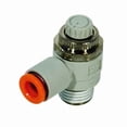 thumbnail image 1 of Smc Speed Control Valve,1/4in BSPT,Meter Out AS2201F-02-08S, 1 of 1