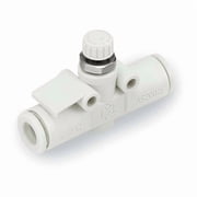 Smc Speed Ctrl Valve, 1/4 in, Meter In AS2002F-06