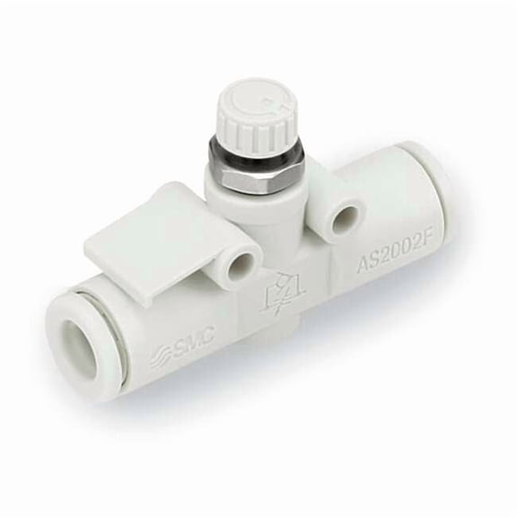 Smc Speed Control Valve,1/4 In Tube,1/8 In AS2002F-07