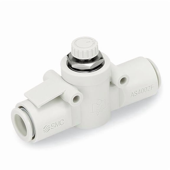 Smc Speed Ctrl Valve, 3/8 in, Meter In AS4002F-11