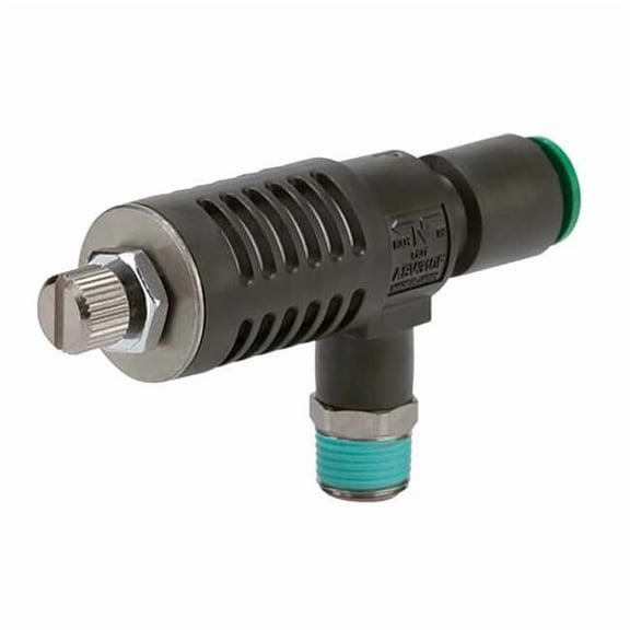 Smc Speed Exhaust Control Valve,4mm,M3x0.5 ASV120F-M3-04