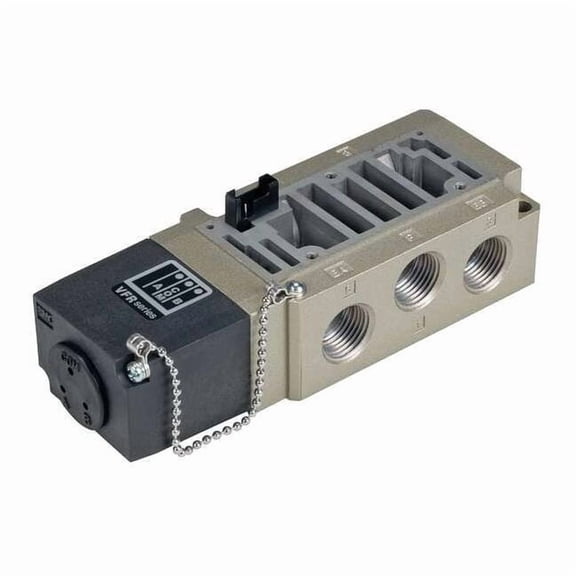 Smc Sub-Plate,3/8 NPT,Non Plug in Valves VFS3000-S-03N