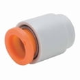 thumbnail image 1 of Push-Fit Fitting Cap, Tube, 4mm Tube OD, Plastic KQ2C04-00A, 1 of 1