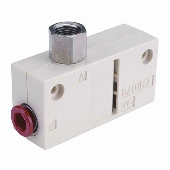 Smc Vacuum Ejector,Inline,Box,1/4 In Tube ZH10BLA-07-N01