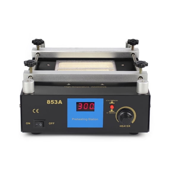 Smd Rework Soldering Station With Preheating 853A BGA Rework Station Digital Display Anti Static ,Easy Operation