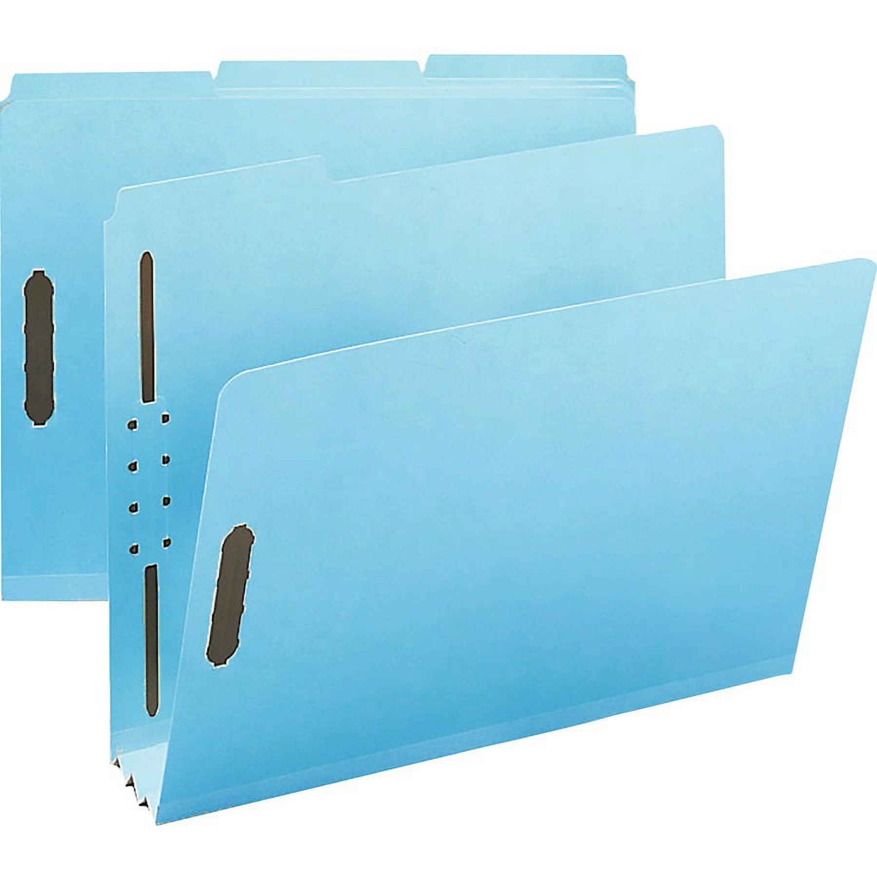 Smead 1/3 Tab Cut Letter Recycled Fastener Folder - 8 1/2 Smead 1/3 Tab Cut Letter Recycled Fastener Folder - 8 1/2