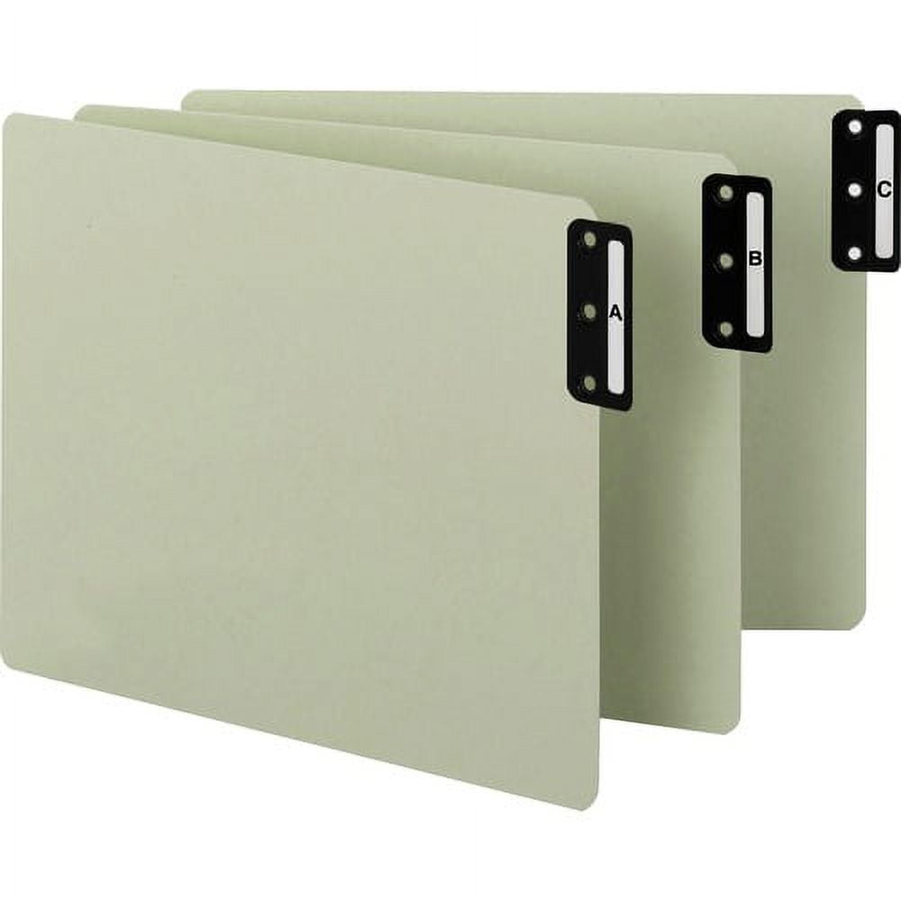 Smead 100% Recycled Filing Guides with Vertical Extra-Wide Blank Tab - Printed Tab(s) - Character - A-Z - 25 Tab(s)/Set0.50 Smead 100% Recycled Filing Guides with Vertical Extra-Wide Blank Tab - Printed Tab(s) - Character - A-Z - 25 Tab(s)/Set0.50