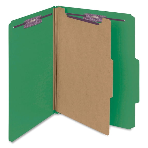 Smead Office Colored Pressboard Classification Folders, Letter Size ...