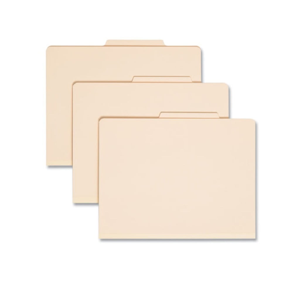 Smead 14000 Manila Classification Folders With 2/5 Right Tab, Letter ...