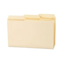 Smead 15395 SuperTab Guide Height Reinforced Folders, Top Tab, Legal, Manila, 100/Box