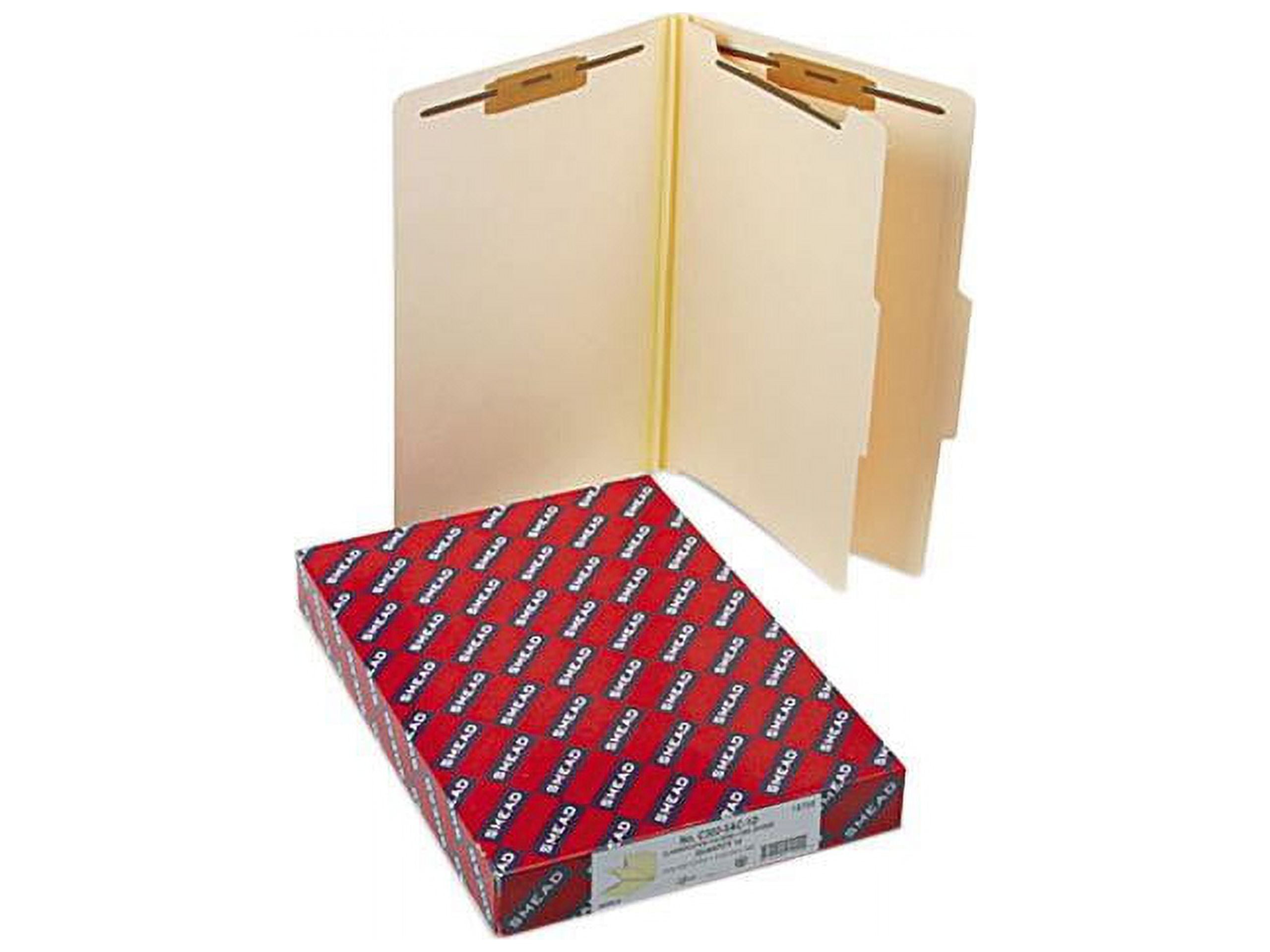 Smead Classification File Folder, 1 Divider, 2" Ex - Walmart.com