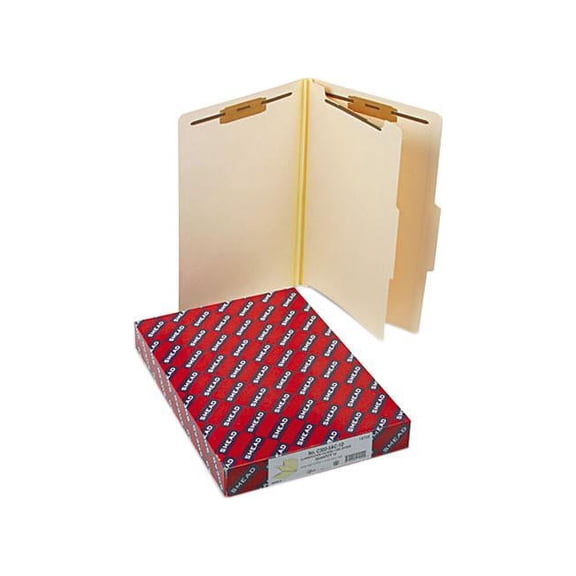 Smead Classification File Folder, 1 Divider, 2" Ex