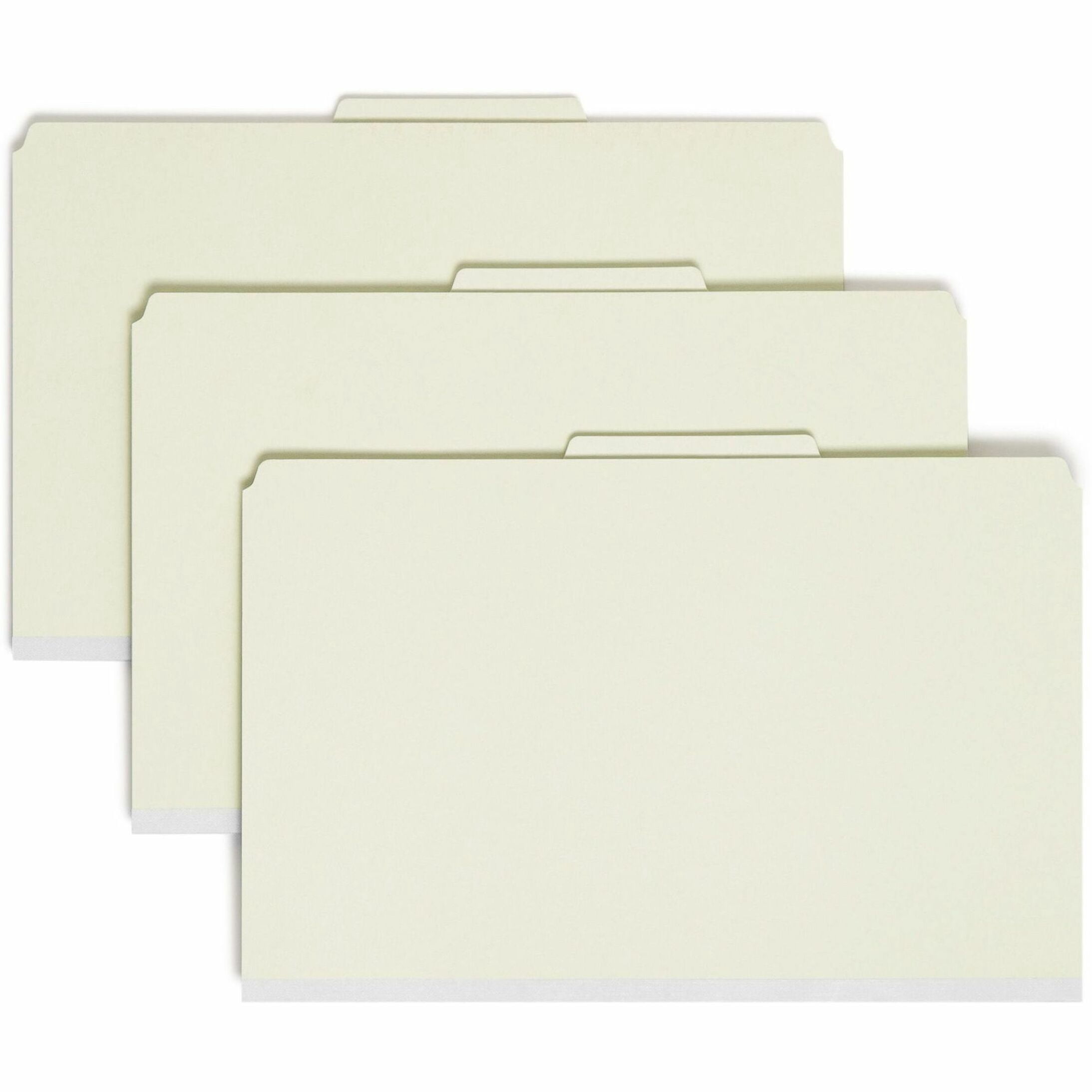 Smead SafeSHIELD 3-Divider Classification Folders - Walmart.com