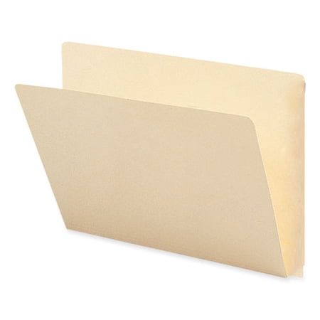 Smead, SMD24250, End Tab File Folders with Extended Tab, 100 / Box, Manila