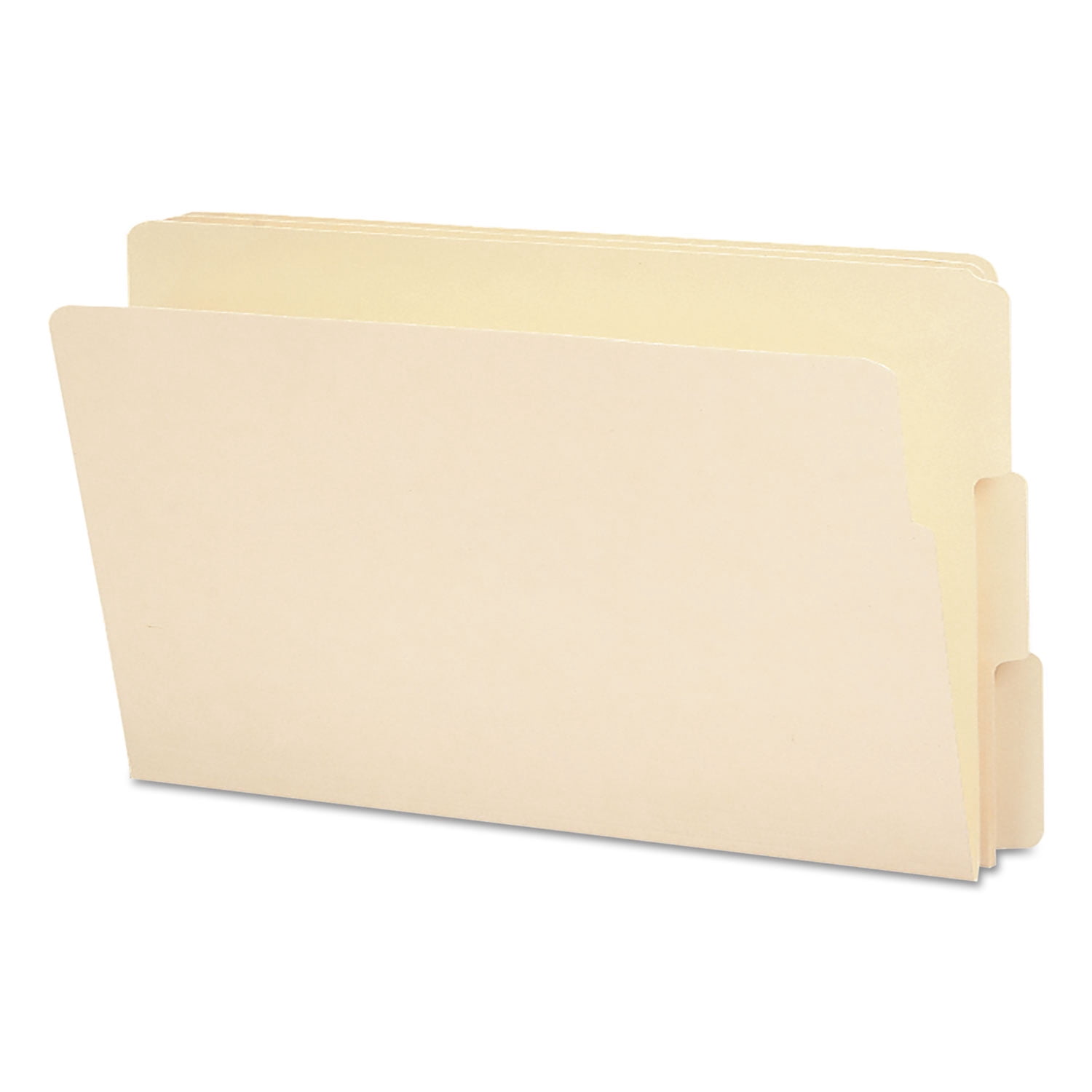 Smead 27134 Folders, 1/3 Cut Assorted, Reinforced End Tab, Legal ...