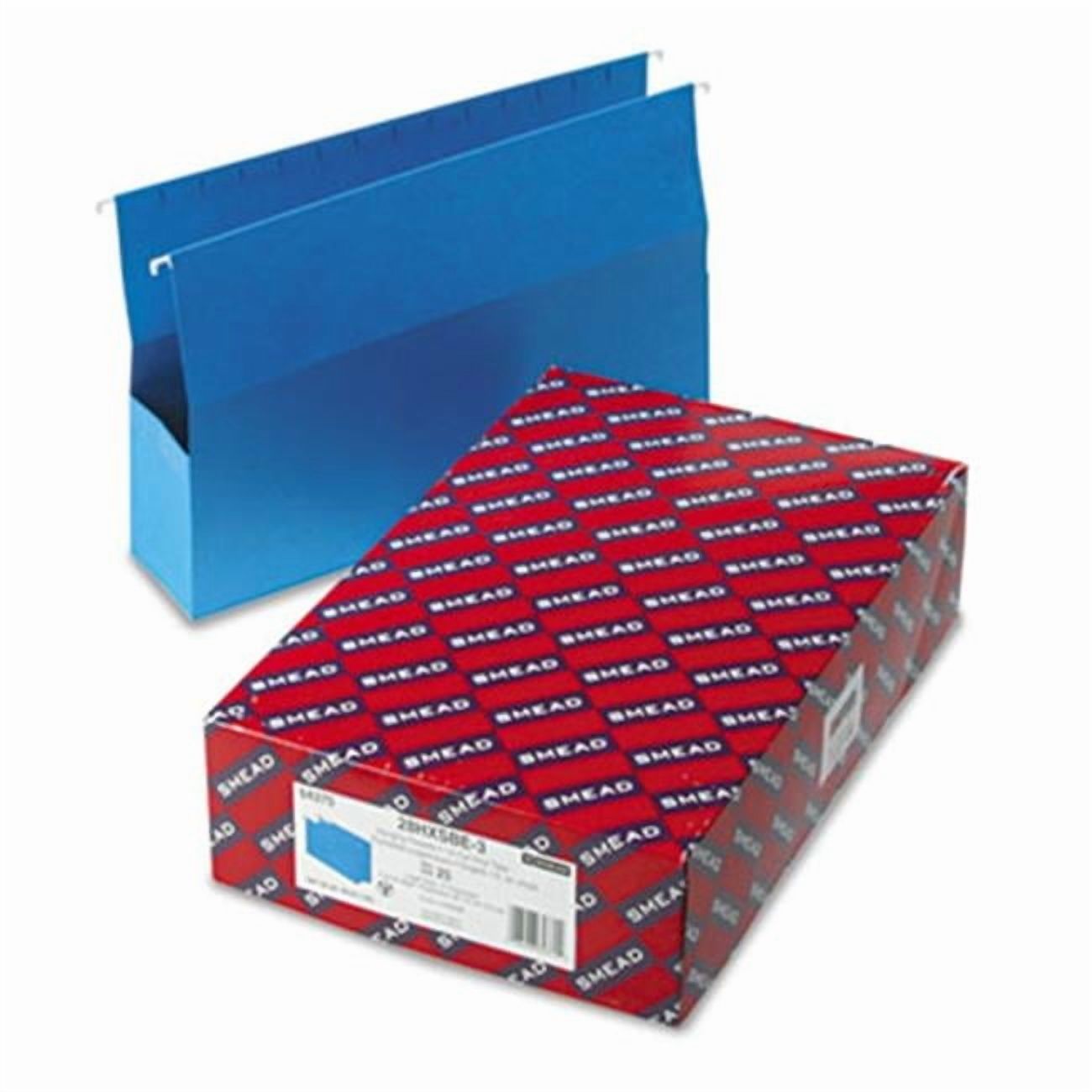 Smead 3 in. Capacity Closed Side Flexible Hanging File Pockets Legal ...