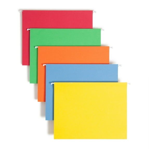 Smead(R) Color Hanging Folders, Letter Size, Brights, Pack Of 25, 64059