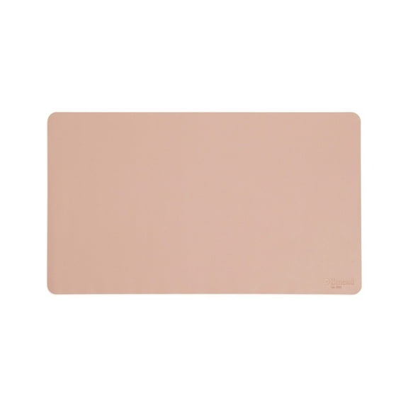 Smead Vegan Leather Desk Pads, 23.6" x 13.7", Light Pink 64839