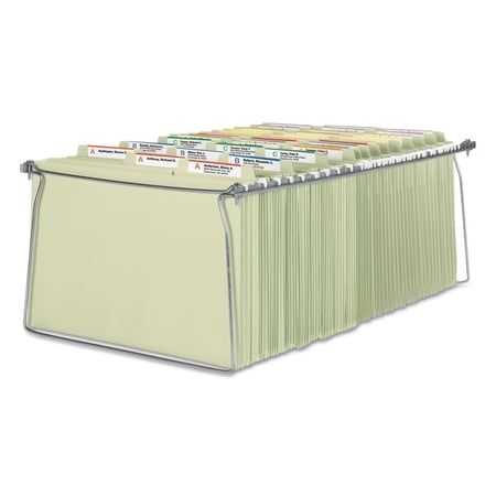 Smead Steel Hanging File Folder Frames, Legal Size, Steel, 2 per Pack (64873)