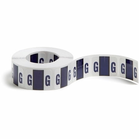 Smead, SMD67077, BCCR Bar-Style Color-Coded Labels, 500 / Roll, Violet