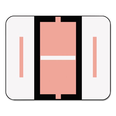 Smead, SMD67079, BCCR Bar-Style Color-Coded Labels, 500 / Roll, Pink