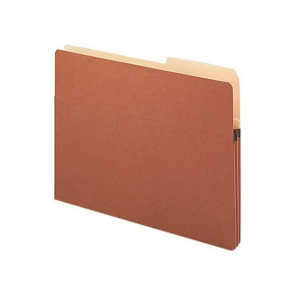 1.75 in. Expansion Letter Size Redrope Drop Front File Pockets with 2/5-Cut Guide Height Tabs (25/Box)