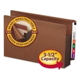 thumbnail image 1 of Smead 74780 3.5 in. Expansion Heavy-Duty End Tab TUFF Pockets - Redrope/Legal Size (10/Box), 1 of 2