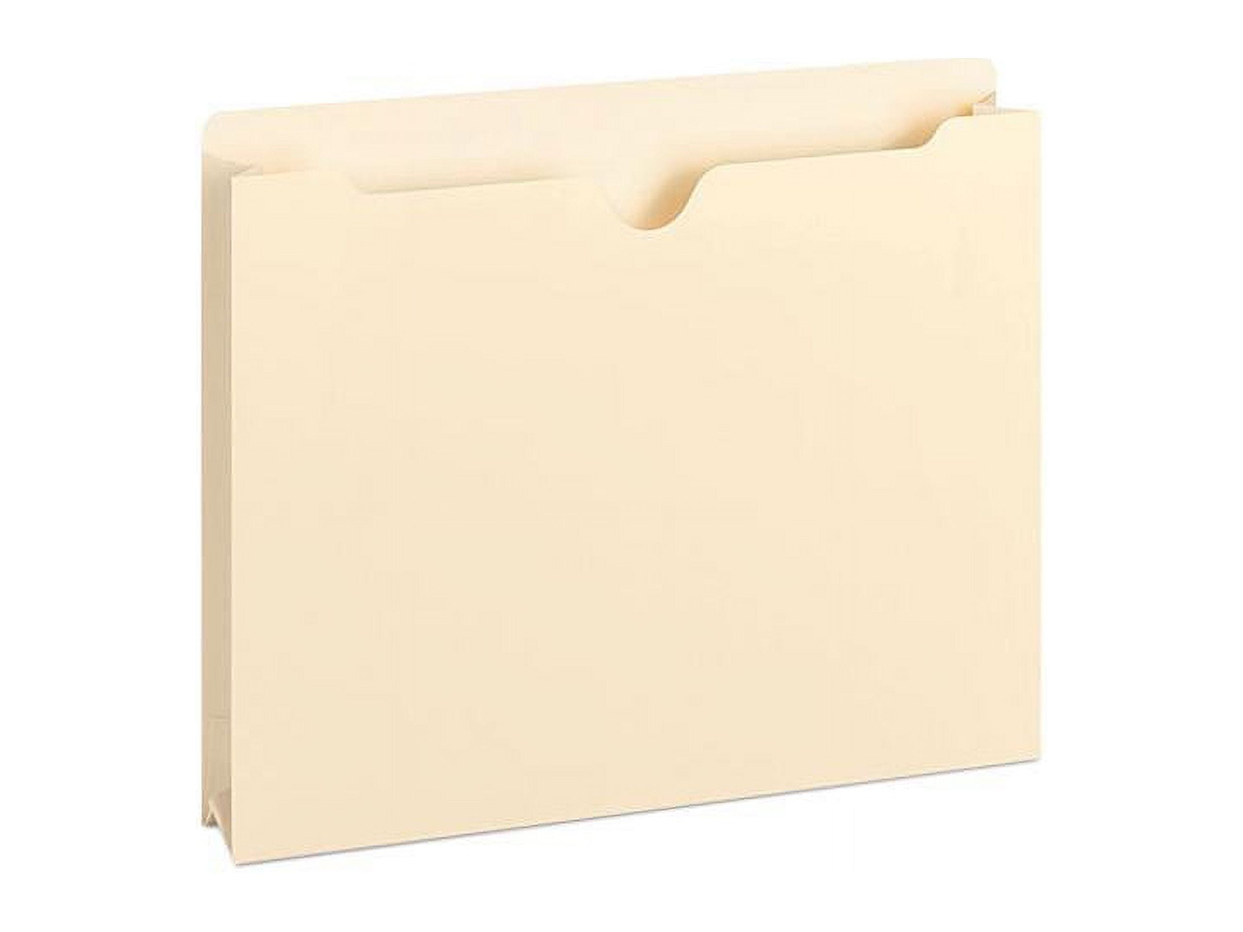 Smead 75560 DoublePly Top File Jackets, Two Inch Expansion, Letter, 11