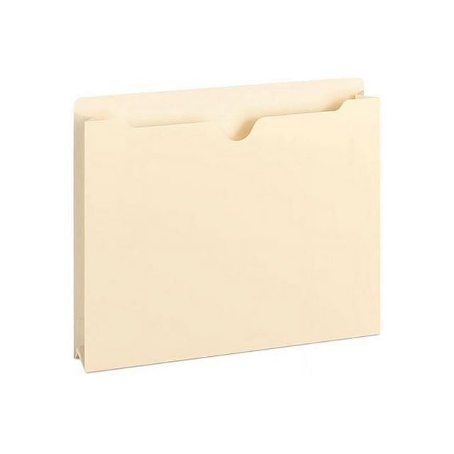 Smead 75560 DoublePly Top File Jackets, Two Inch Expansion, Letter, 11