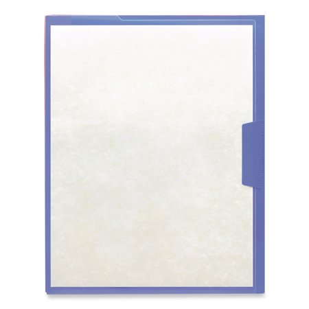 Smead Organized Up Poly Opaque Project Jackets, Letter, Assorted, 5/Pack -SMD85740