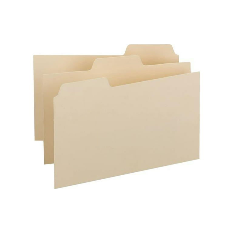 Blank Top Tab File Guides, 1/3-Cut Top Tab, Blank, 8.5 x 11, Manila, 100/Box Blank Top Tab File Guides, 1/3-Cut Top Tab, Blank, 8.5 x 11, Manila, 100/Box