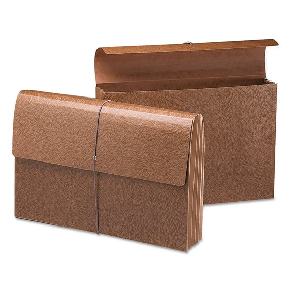 Smead Classic Expanding Wallets, 3.5" Expansion, 1 Section, Legal Size, Redrope