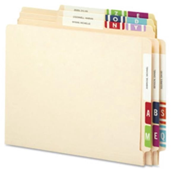 Smead  Color Coded Label - Light Green - Z- 100-PK