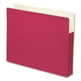 thumbnail image 1 of Colored File Pockets, 1.75" Expansion, Letter Size, Red, 1 of 3