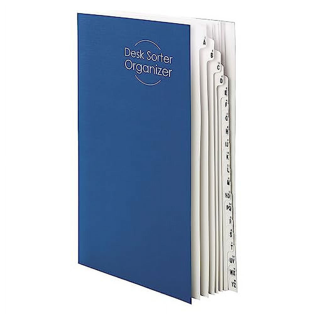 Smead Desk File/Sorter, Alphabetic (AZ) and Numeric (120), 20