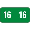 thumbnail image 1 of Smead ETS Color-Coded Year Label, 2016, Label Sheet, Green, 250 per Pack (67916), 1 of 1