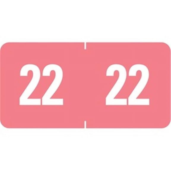 Smead  ETS Color-Coded Year Labels - Pack of 250