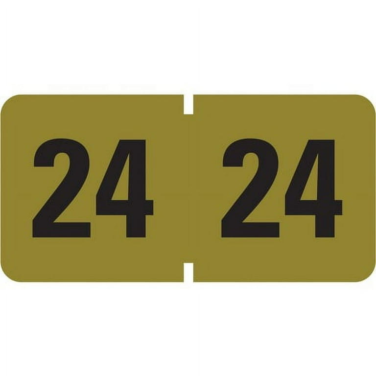 Smead ETYJ Color-Coded Year Labels - 3/4 Smead ETYJ Color-Coded Year Labels - 3/4