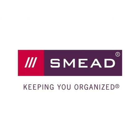 Smead Easy Slide Tab, 1/3-Cut, Clear, 18 Per Pack (64626)