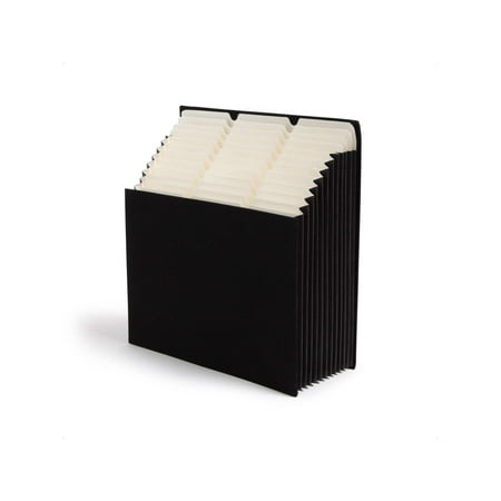 Smead Stadium® File, 12 Pockets, Letter Size, Charcoal [70227] (smd-70227)